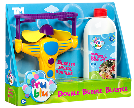 Мильні бульбашки Бластер Подвійний з розчином 0.5 л. FRU BLU | Зображення 6