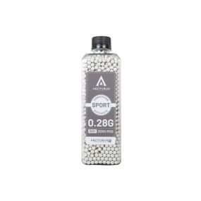 Страйкбольные шарики Arcturus RS SPORT Match Grade 0.28g BBs 3000 pcs bottle White