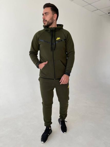 Чоловічий спортивний костюм Nike хакі | Зображення 7