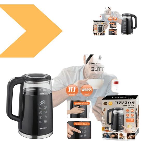 Електричний чайник з LED-підсвічуванням XPRO SK-09050 (45151-SK-09050_1090) | Зображення 1