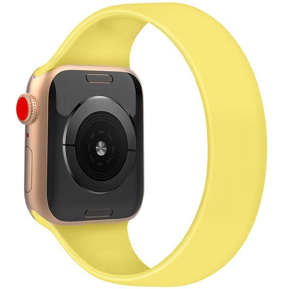 Ремешок Solo Loop для Apple Watch 38/40/41/42mm(ser.10) 177mm (9) Желтый / Ginger