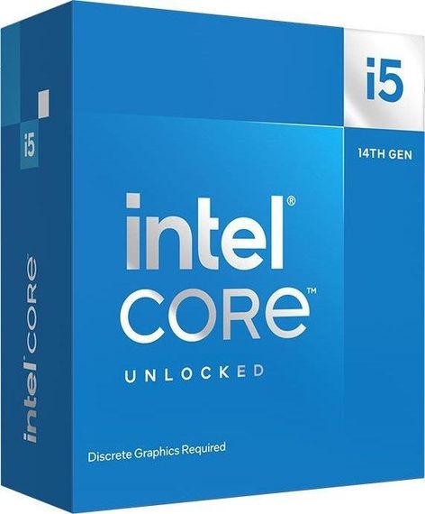 ЦПУ Intel Core i5-14600KF 14C/20T 3.5GHz 24Mb LGA1700 125W w/o graphics Box BX8071514600KF