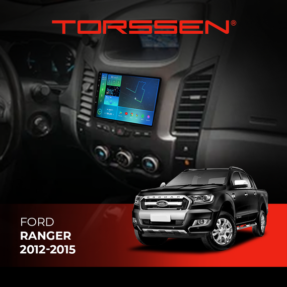 Штатна магнітола Torssen 2K Ford Ranger 12-15 F96128 4G Carplay DSP
