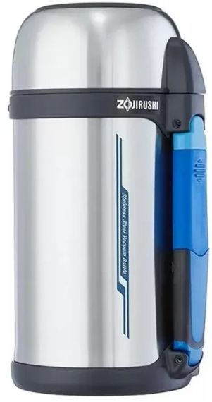 Термос ZOJIRUSHI SF-CС13ХA 1.3 л (складана ручка + ремінець) Steel
