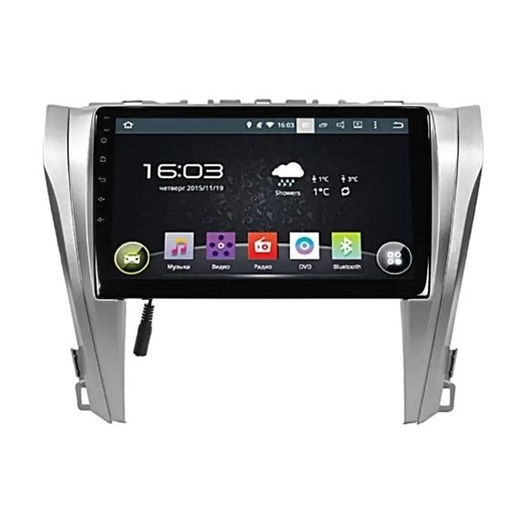 Штатна автомагнитола Toyota Camry V55 2015-2017 (10") Android 10.1 (4/32) чорний (MER-14156_5615) | Зображення 4