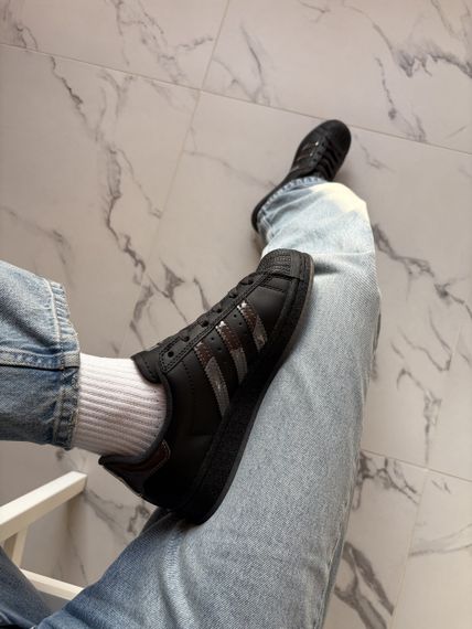 Кросівки  Superstar x Dime Black (якість) 1039 38 | Зображення 9