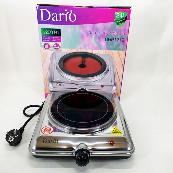 Настільна плита електрична DARIO DHP121S | Зображення 9