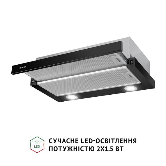 Витяжка кухонна Perfelli TL 602 BL LED | Зображення 3