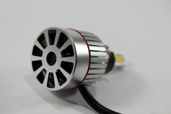 Автомобильные светодиодные Led лампы главный свет комплект UKC Car Led H3 12v белый (h3_710) | Зображення 3