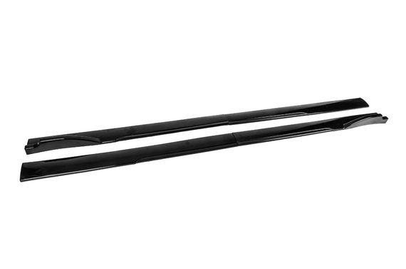 Універсальні накладки на бокові пороги Niken Black (ABS) (4шт) | Зображення 3