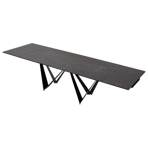 Стол раскладной Concepto FJORD BLACK MARBLE керамика 200-300 | Зображення 5