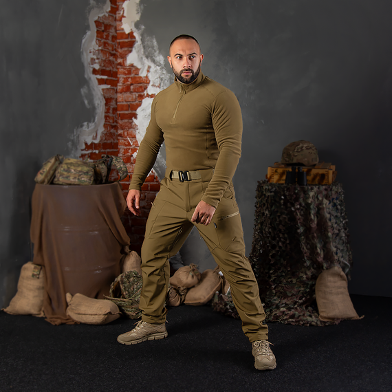 Штани SoftShell Vent Койот (8289), M | Зображення 1