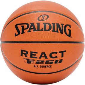 Мяч баскетбольный Spalding React TF-250 помаранчевий Уні 6 76802Z (689344403700)