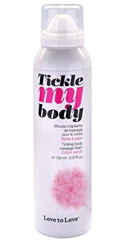 Масажна піна Love To Love TICKLE MY BODY Cotton candy (150 мл) зволожувальна sexstyle