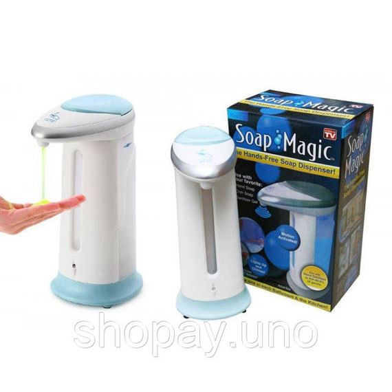 Сенсорный дозатор для мыла Magic Soap 300 мл SX-80 | Зображення 8