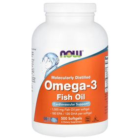 NOW OMEGA-3 1000mg  500 softgels