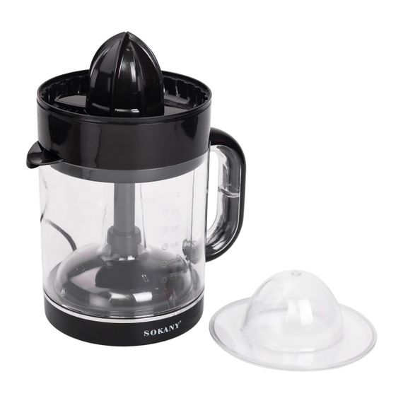 Соковыжималка для цитрусовых электрическая 30 Вт 1.2 л пресс для апельсинов Sokany SK-CZ-626 | Зображення 5