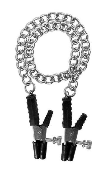 Затискачі на соски GP BLOCK BUSTERS NIPPLE CLAMPS Sex Aura