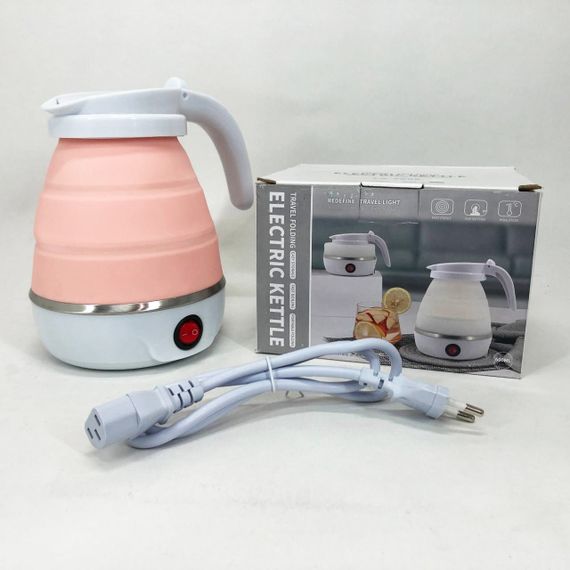 Стильный электрический чайник Travel Folding, Бесшумный чайник, Хороший EJ-728 электрический чайник | Зображення 9