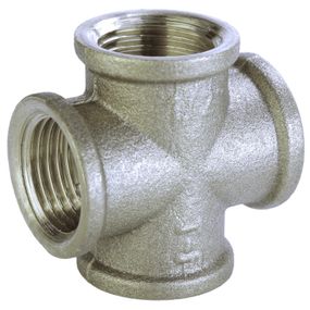 Хрестовина перехідна нікельована 3/4"Вх1/2"В (А4606А нк)