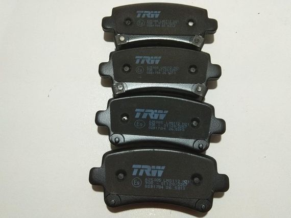Колодки задні гальмівні Opel, TRW (GDB1784) дискові (95514644) | Зображення 1