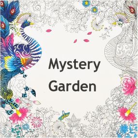 Розмальовка антистрес "Mystery garden" 12 листів GDM-013