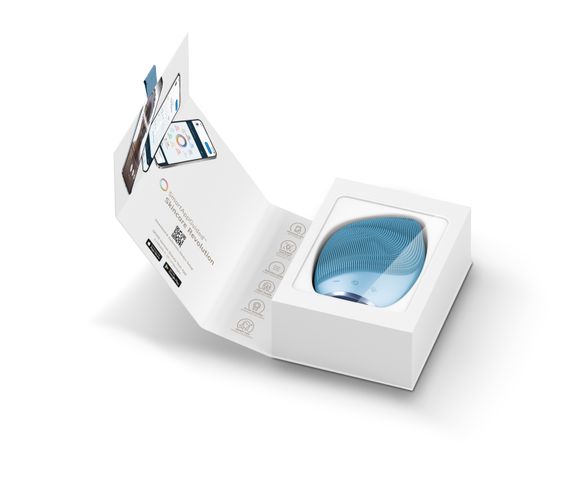 Електронна ультразвукова щітка для обличчя GESKE Sonic Facial Brush 5в1 aquamarine | Зображення 8