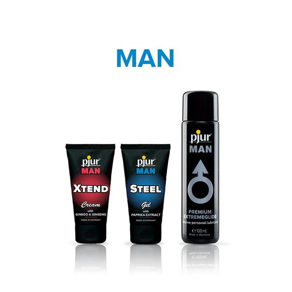 Крем для пеніса стимулювальний pjur MAN Xtend Cream 50 ml, з екстрактом гінкго та женьшеню | Зображення 2