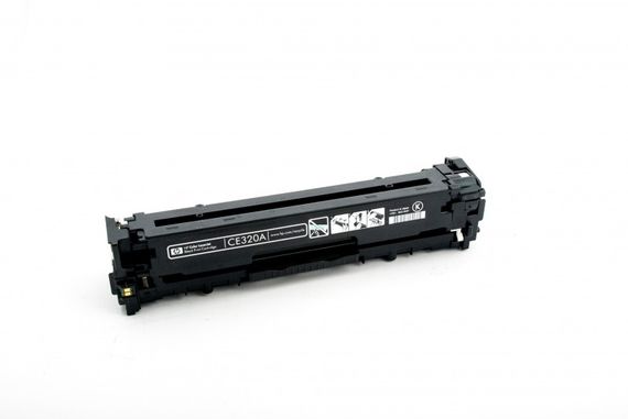 КАРТРИДЖ ОРИГИНАЛЬНЫЙ HP 128A BLACK (CE320A) С ЗАПРАВКОЙ