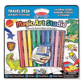 Набор для творчества Melissa&amp;Doug Раскраска, наклейка, трафарет (MD5240)