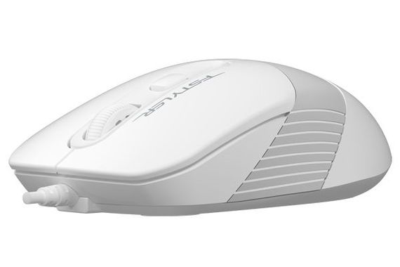 Миша комп'ютерна провідна A4Tech Fstyler FM10 White біла | Зображення 2