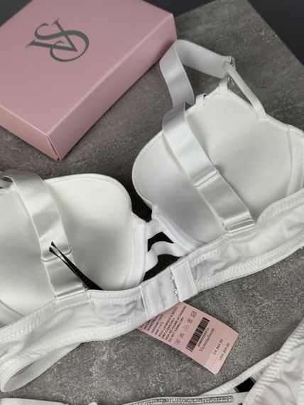 Комплект Victoria's Secret Starstruck Shine Strap Push-Up Bra білий kk8072 | Зображення 3