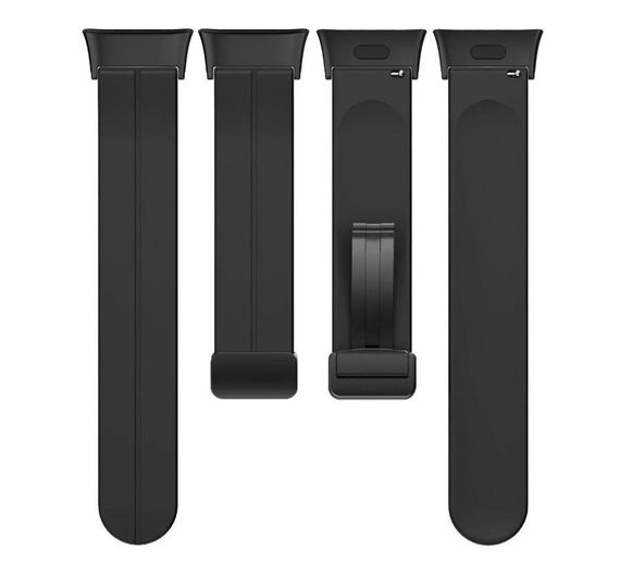 Ремінець Primolux Magnetic Silicone для годинника Xiaomi Redmi Watch 3 - Black | Зображення 1