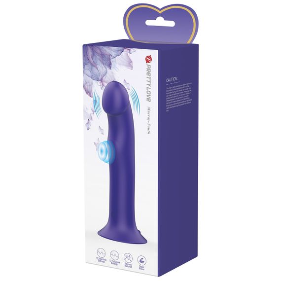 Вибратор PRETTY LOVE Murray - Youth, 12 pulse wave settings 12 vibration functions Suction base Sex Aura | Зображення 7