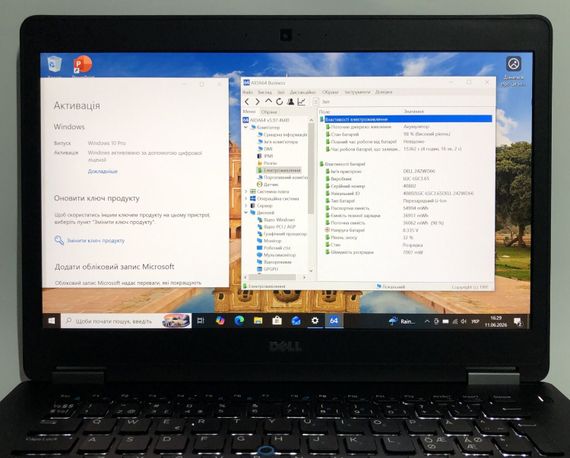 Ультрабук Dell Latitude E7470 / 14" (1920x1080) IPS / Intel Core i5-6300U (2 (4) ядра по 2.4 - 3.0 GHz) / 8 GB DDR4 / 256 GB SSD / Intel HD Graphics 520 / WebCam / Win 10 Pro б/у | Зображення 9