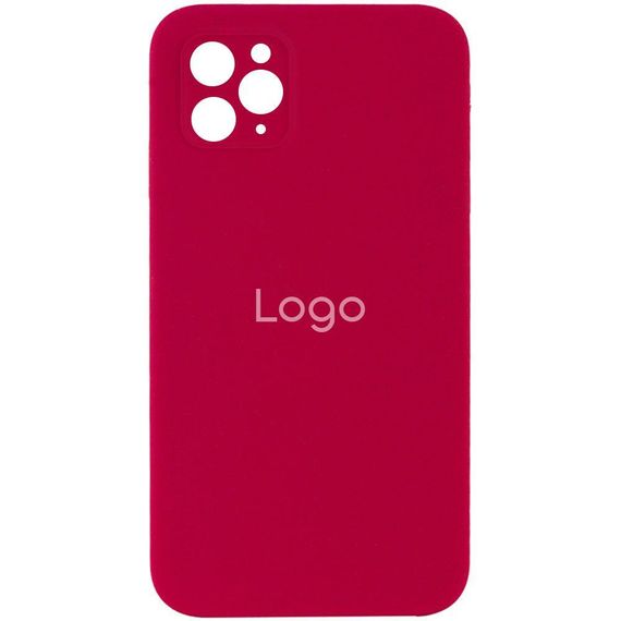 Чохол Silicone Case Full Size with Frame для iPhone 12 Pro Max Колір 32, Зелений
