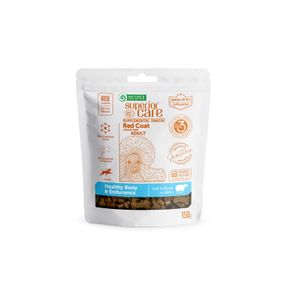 Ласощі для собак з рудим забарвленням вовни Nature's Protection Super Care Healthy Body & Endurance з ягнятком 150 гр