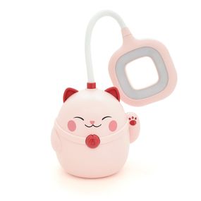 Гибкая настольная лампа PINK CAT с органайзером СS-290-3.2 режима, 42см, 200гр