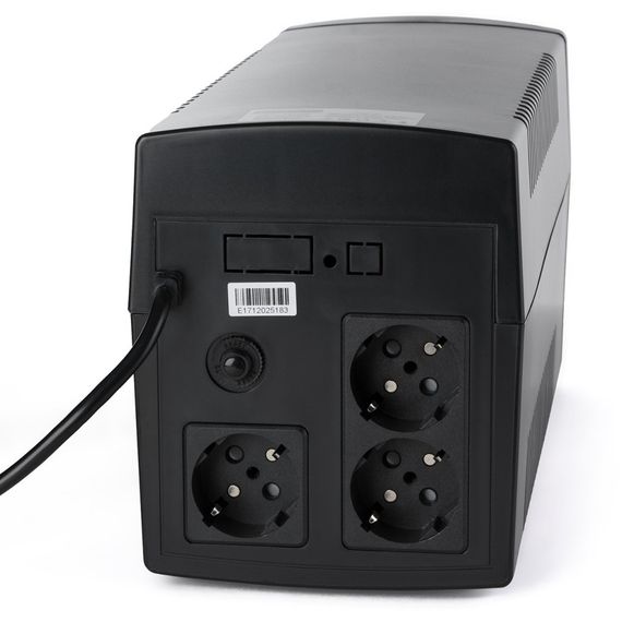 Пристрій безперебійного живлення Vinga LCD 1500VA plastic case (VPC-1500P) | Зображення 3