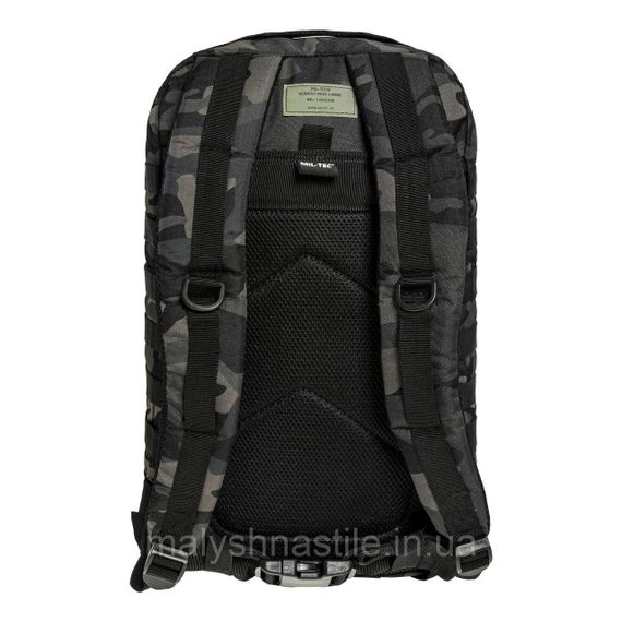 Рюкзак тактичний 36 літрів Mil-Tec Large Assault Pack Dark Camo | Зображення 7
