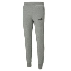 Штани спортивні Puma Essentials Slim Pant 586748 03 (сірі, чоловічі, теплі, з флісом, завужені бренд пума) M (48-50)
