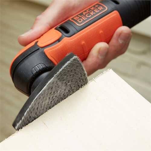 Шлифмашина вибрационная аккумуляторная BLACK+DECKER BDCDS12N | Зображення 5