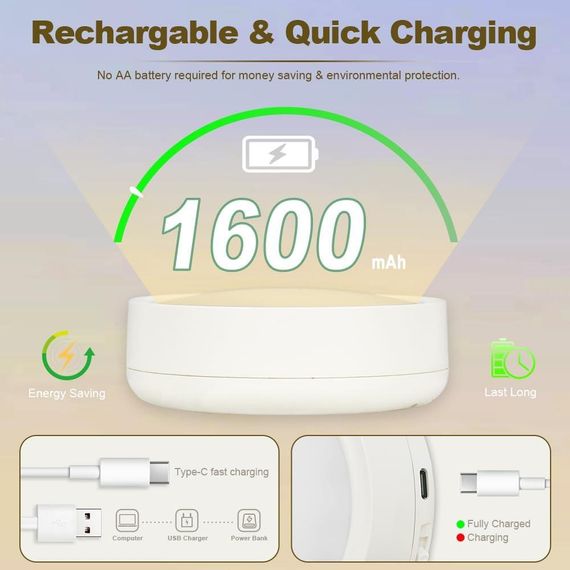 Світильник багатофункційний, акумуляторний, з пультом, набір 4 шт., | Зображення 1