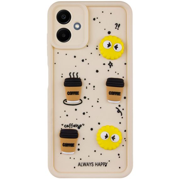Чехол TPU Toys Case для Samsung Galaxy A06 Sand / Always Happy | Зображення 1