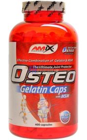 Хондропротектор (для спорта) Amix Nutrition OsteoGelatine + MSM 400 Caps