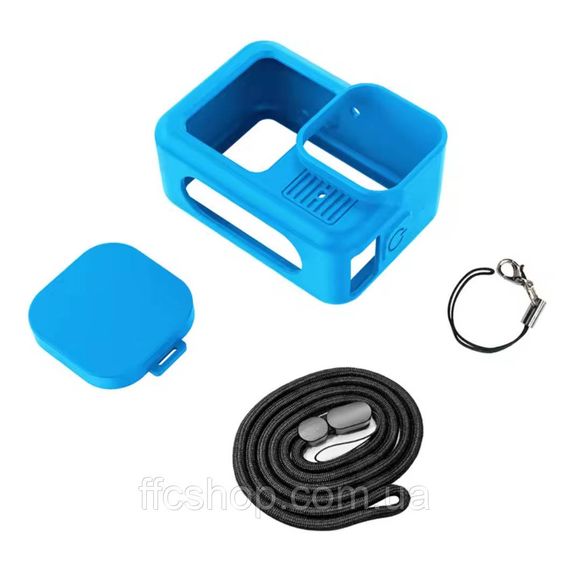 Силіконовий чохол для GoPro Hero 13 Black + ремінець + кришка (2763405841)