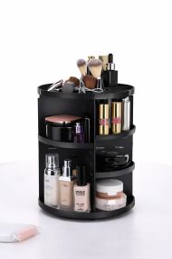 Поворотный органайзер для косметики 360 Rotation Чёрный