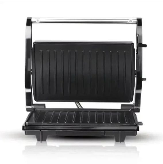 Прижимной гриль с антипригарным покрытием BITEK BT-2685 2000W Электрический контактный гриль | Зображення 4