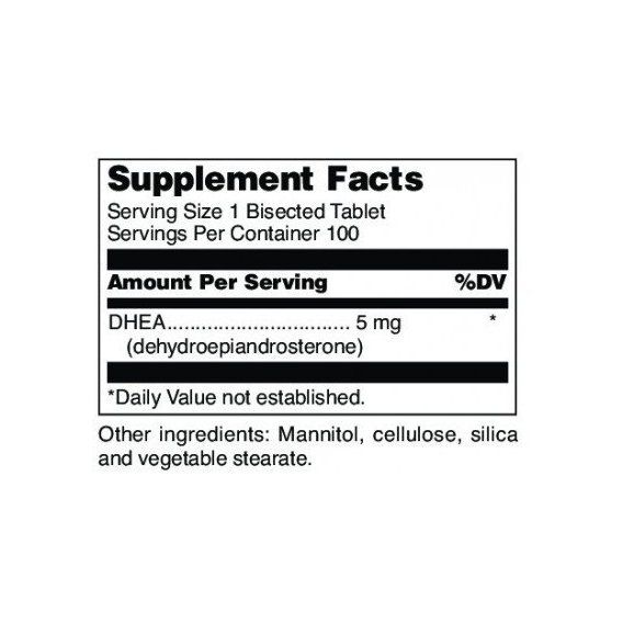 ДГЕА Douglas Laboratories DHEA 5 mg 100 Tabs | Зображення 1