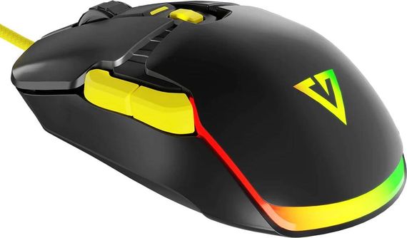 Мишка  Modecom Jager Volcano, ігрова, 12400dpi., 7кн.,RGB, Hot-Swap, custom., чорна | Зображення 7